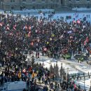 В Канаде восьмой день продолжаются протесты против коронавирусных ограничений